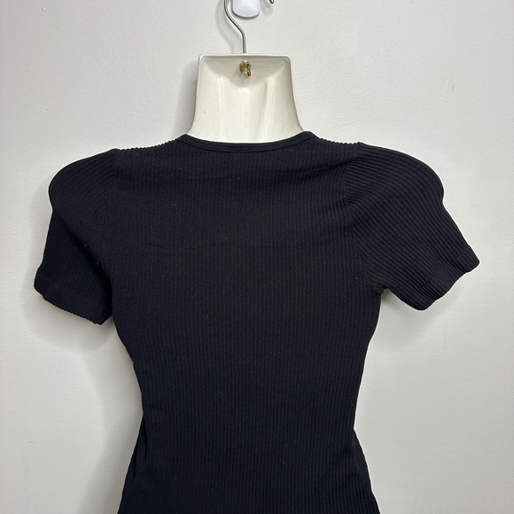 Aritzia The Group by Babaton Seamless Tee Bodysuit Black XS - Picture 7 of 12